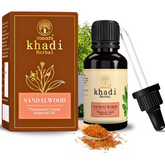Vagad's Khadi Sandalwood Essential Oil – Pure, Calming & Therapeutic - 15ml