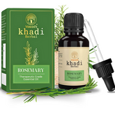 Vagad's Khadi Rosemary Essential Oil – 100% Pure & Natural | For Hair, Skin & Aromatherapy - 15ml