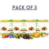 Vagad’s Herbal Mix Fruit Soap – Refreshing Fruit-Infused Bath Bar | Packed with Natural Fruit Extracts & Antioxidants | Deep Cleansing & Skin Nourishing Formula | Paraben-Free | For All Skin Types- 125gm (Pack of 3)