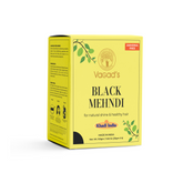 Vagad's Herbal Black Hair Mehndi (henna-based, premium quality, no ammonia) - 100gm