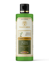 Vagad's Herbal Henna & Tulsi Shampoo | Fights Hairfall | Contains Aloevera 210ml