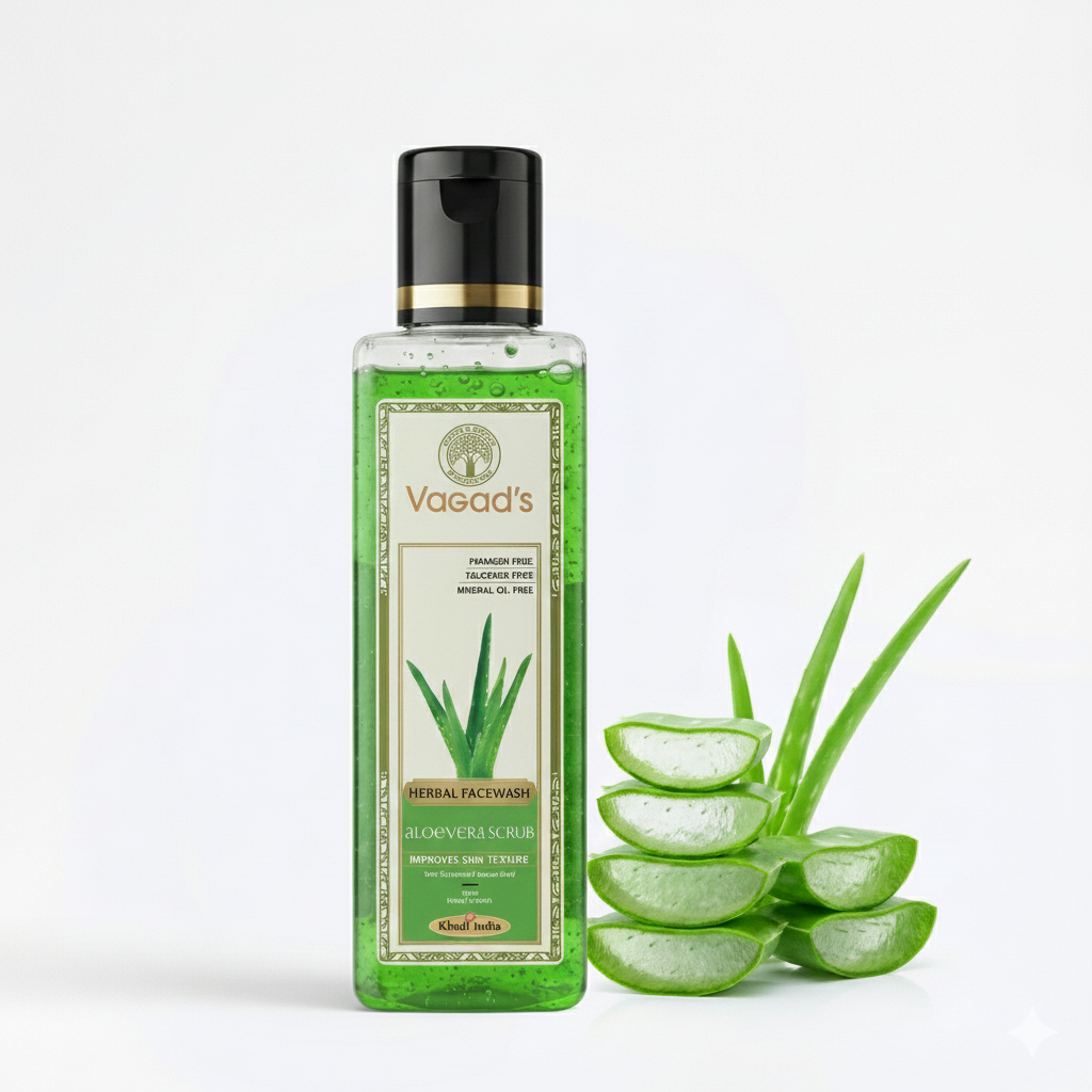 Aloe Vera Scrub Face Wash