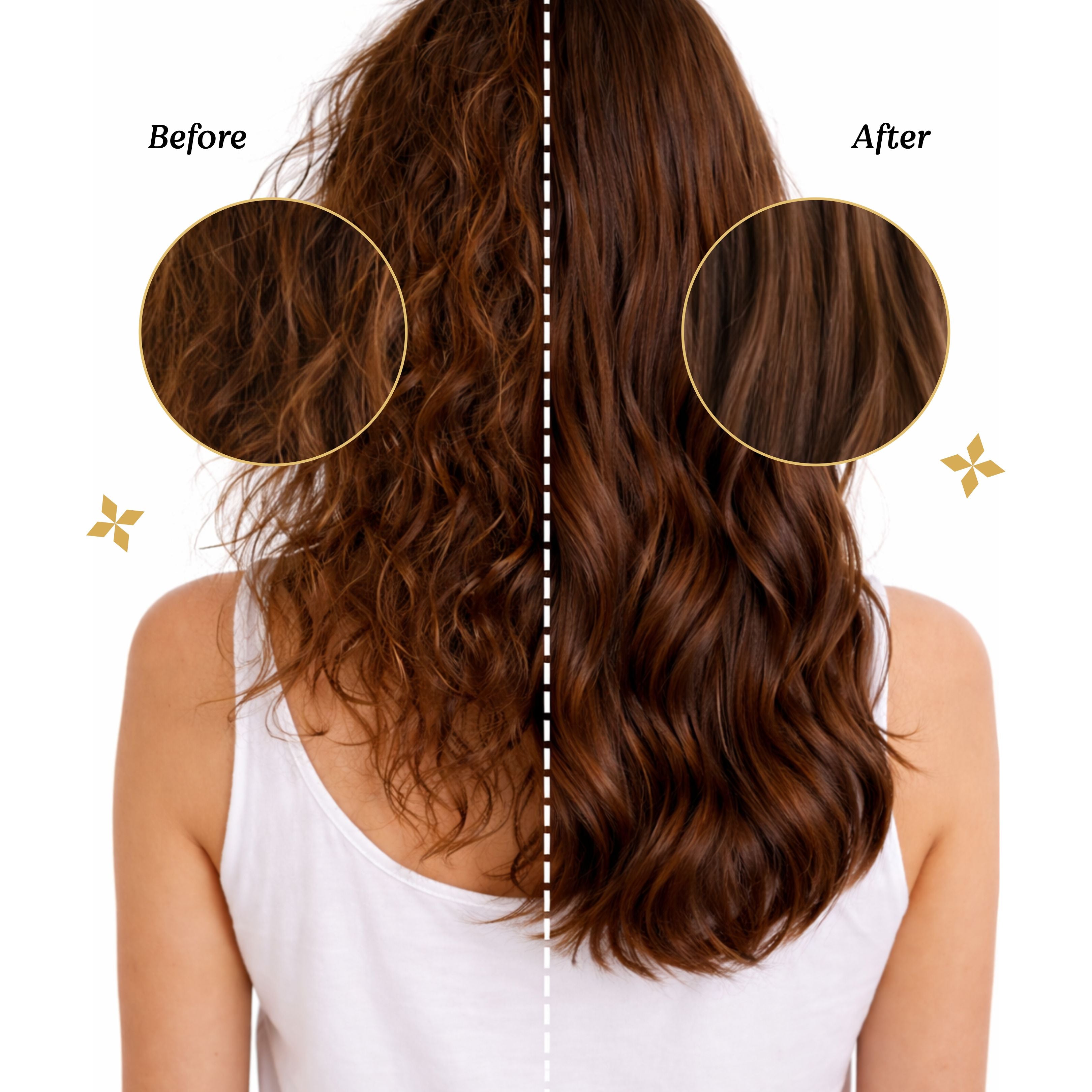 Vagad’s Hair Serum with Walnut & Olive Oil – Frizz Control & Shine Enhancing Serum for Dry, Frizzy & Damaged Hair – Lightweight, Non-Sticky Formula – 100ml