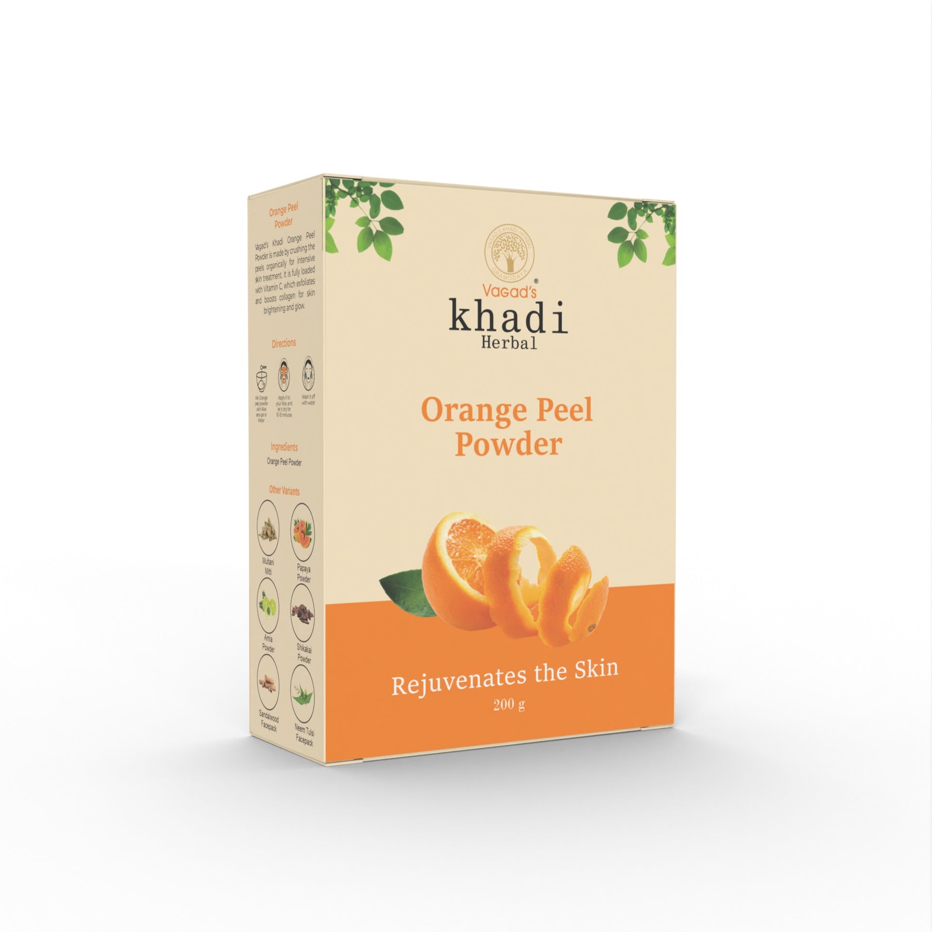 Orange Peel Powder | Natural DIY Face Pack with Orange Peel base