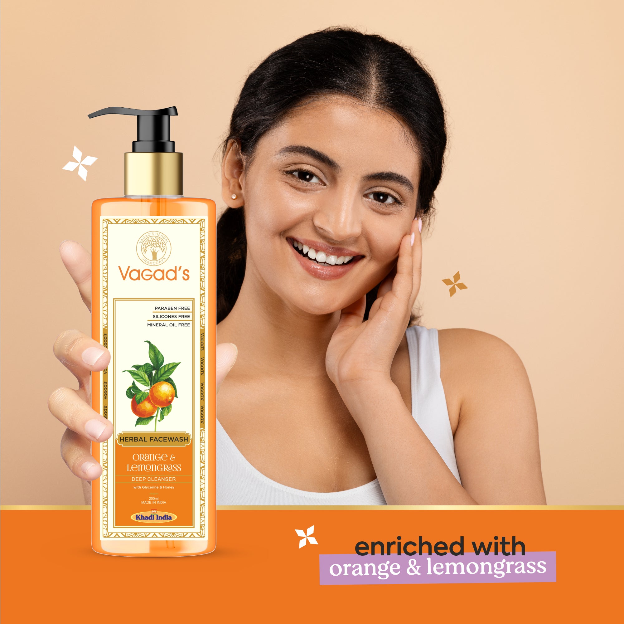 Orange & Lemongrass Face Wash