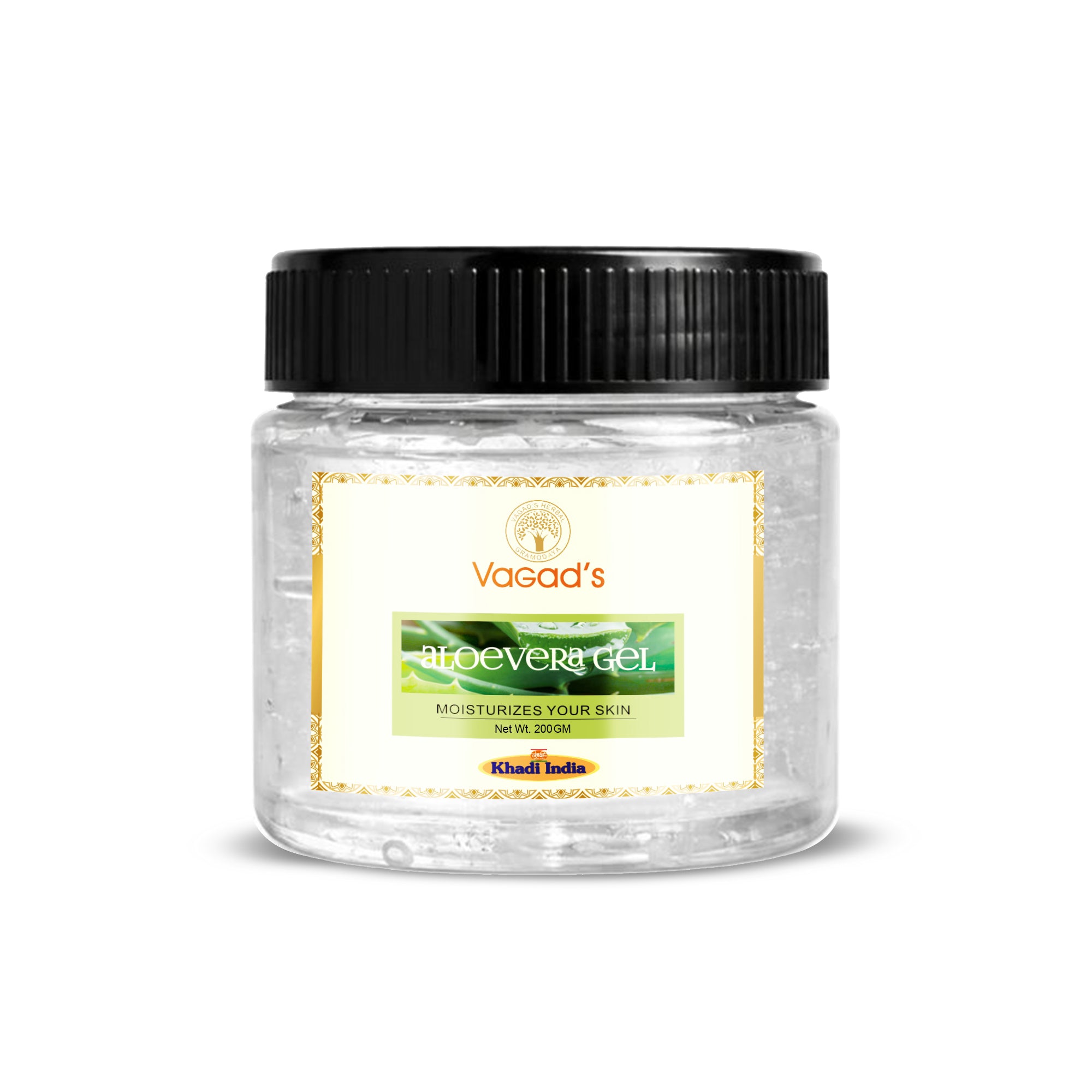 Vagad’s Natural Aloe Vera Gel – 100% Pure & Multipurpose – Available in 200g & 500g