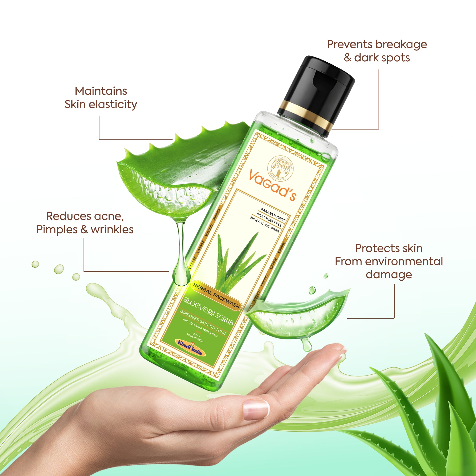 Aloe Vera Scrub Face Wash