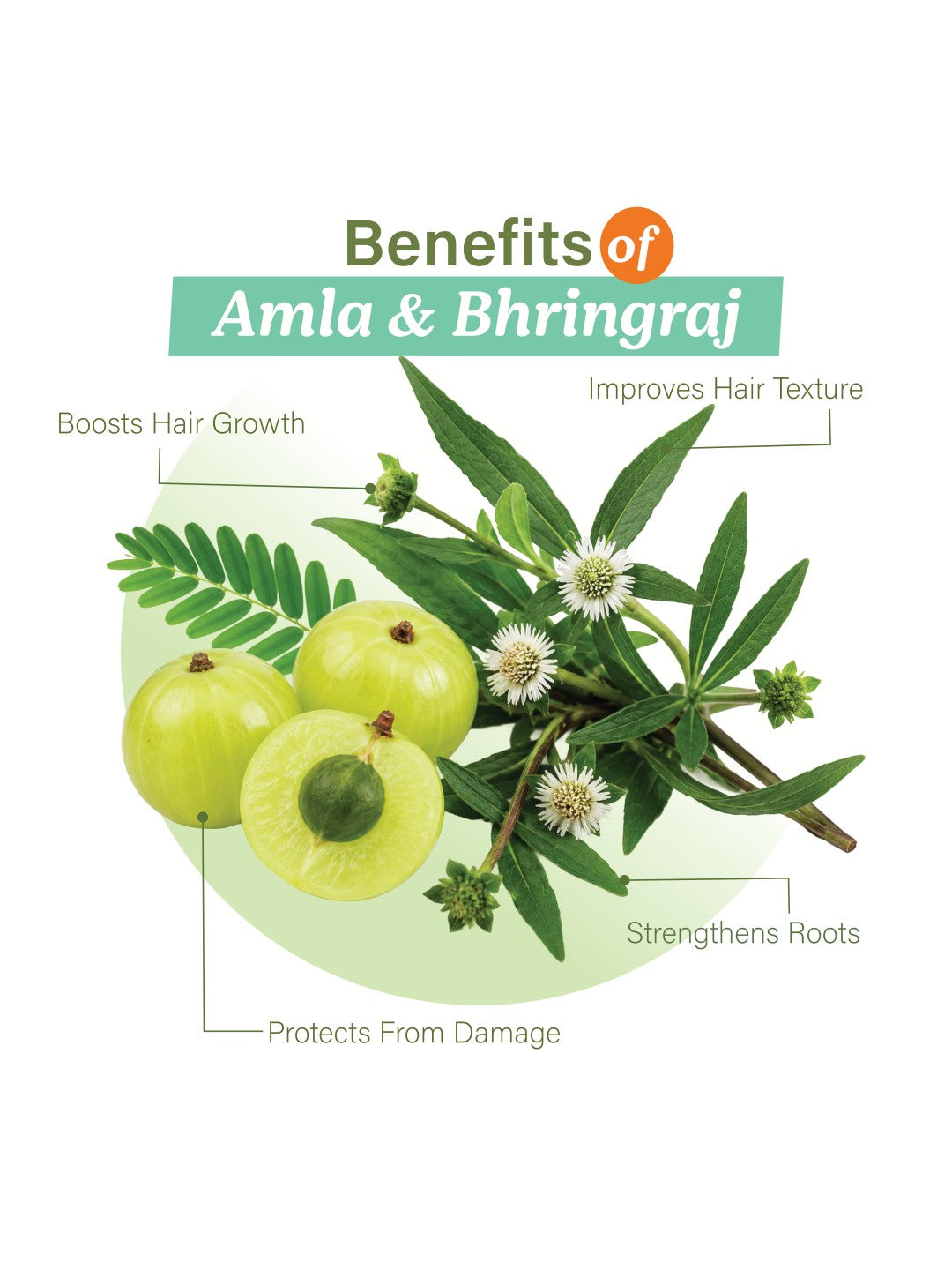 Vagad's Herbal Amla & Bhringraj Conditioner with Aloe vera - Boosts Hair Growth - 100ml
