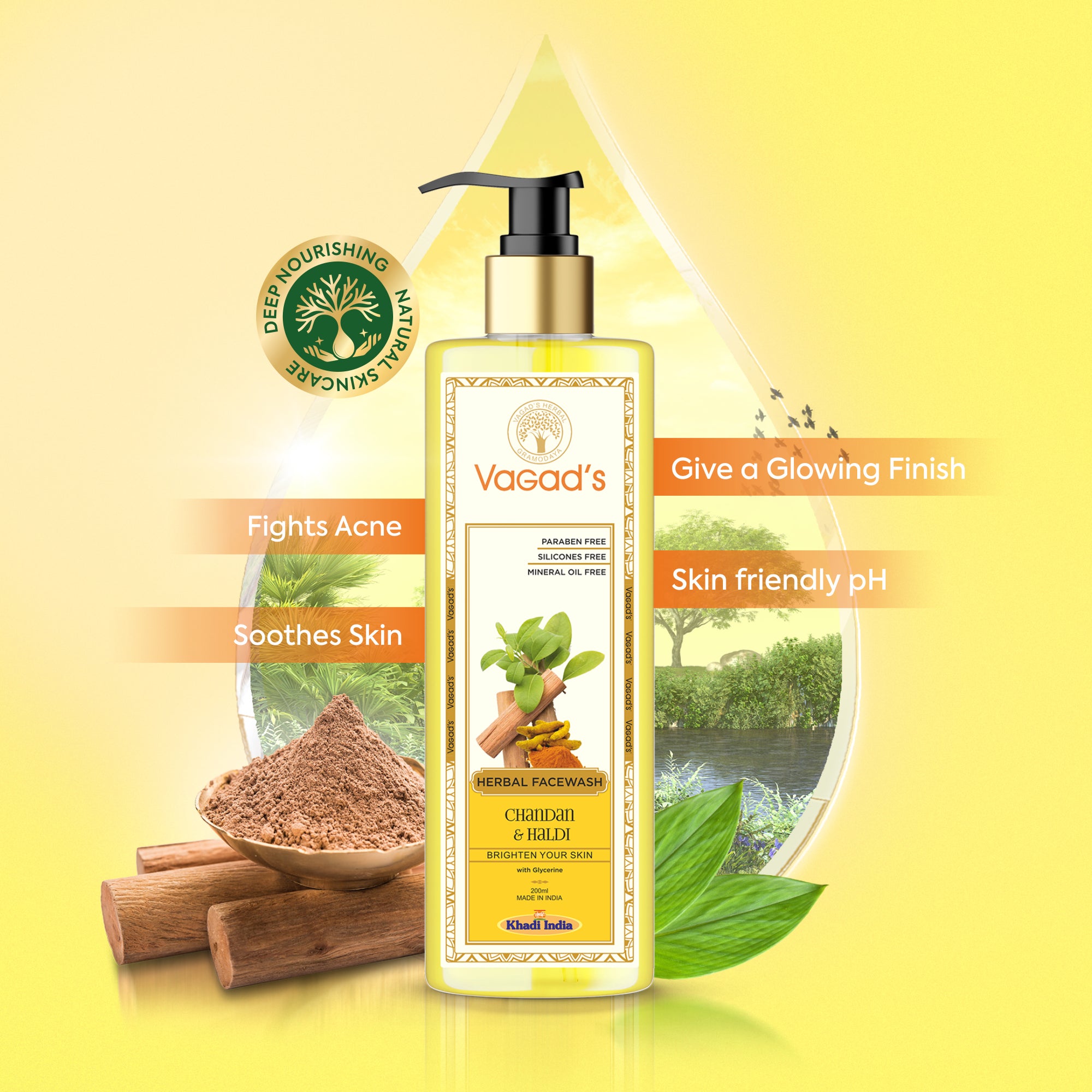 Chandan Haldi Face Wash